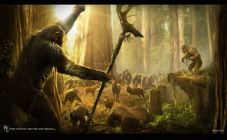 Illustration for article titled Life of the Apes Revealed in Dawn of the Planet of the Apes Concept Art